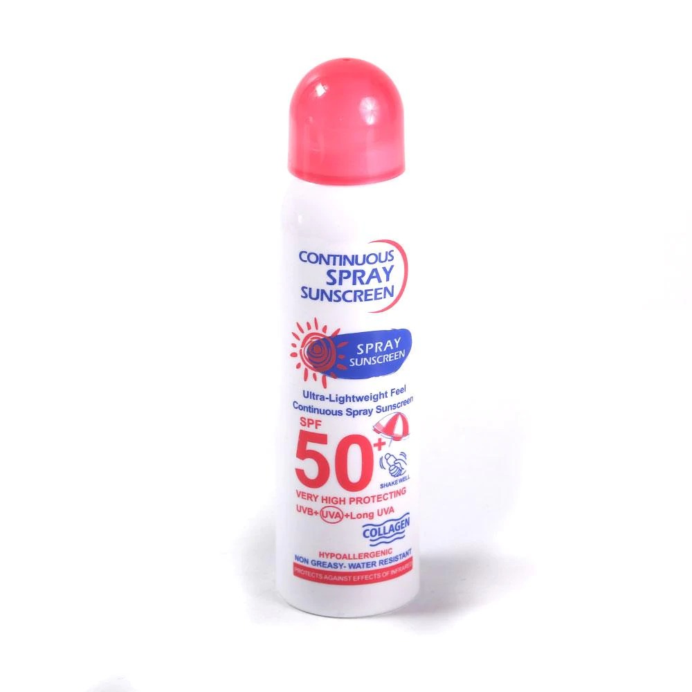 اسپری ضد آفتاب بدون رنگ وکالی SPF50