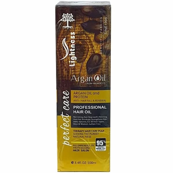 شامپو فاقد سولفات روغن آرگان و پروتئین لایتنس اسلواکی اصلی