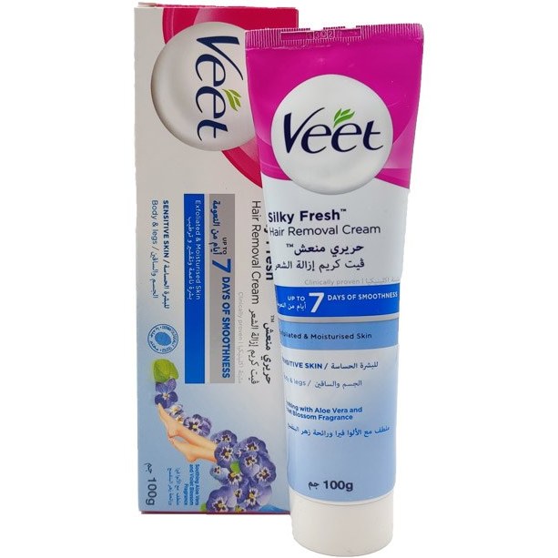 کرم موبر بدن ویت مخصوص پوست حساس Veet Hair