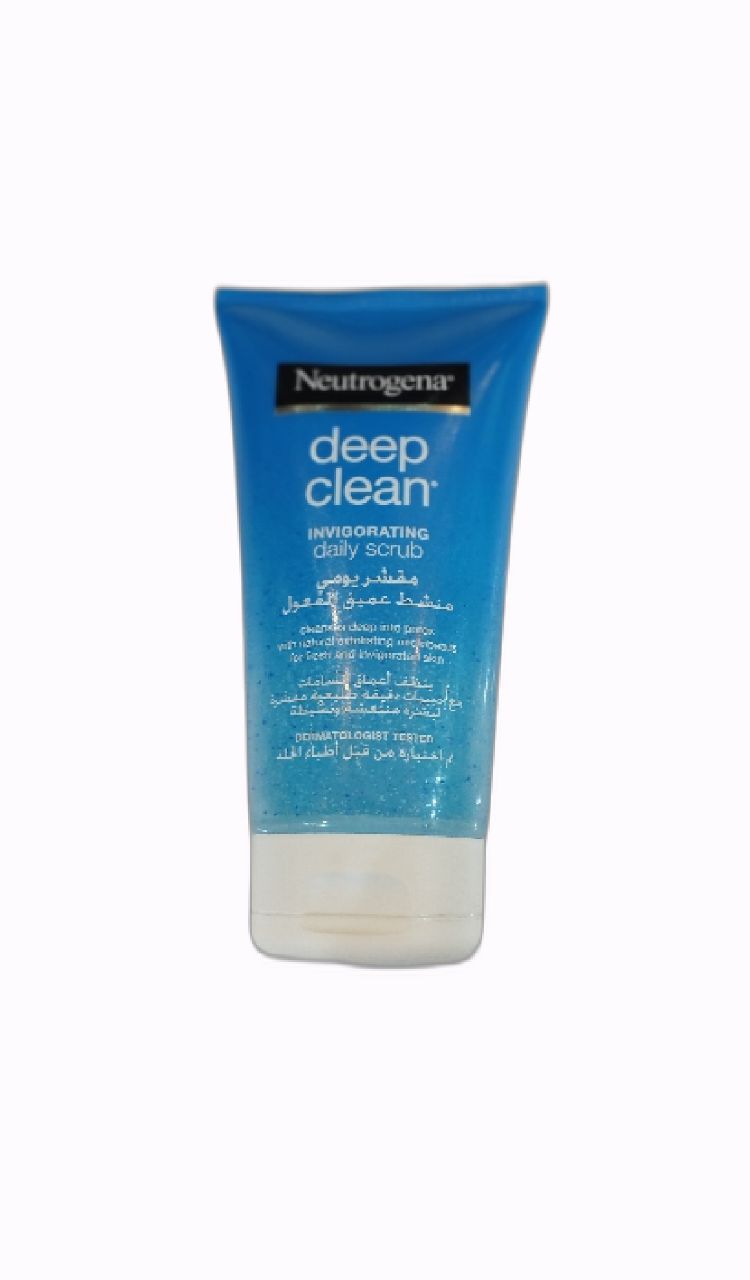 اسکراب لایه بردار پوست نوتروژینا مدل Deep Clean حجم 150 میلی لیتر