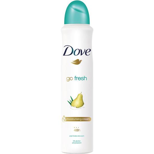 اسپری ضد تعریق زنانه داو Dove مدل go fresh رایحه گلابی