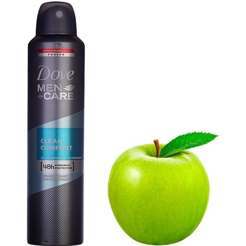 اسپری ضد تعریق آقایان مدل کلین کامفورت حجم 250 میلی لیتر داو Dove Men Clean Comfort