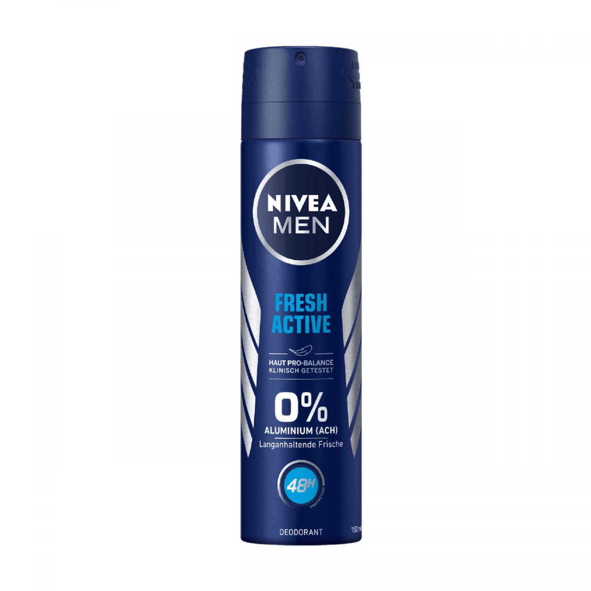 اسپری ضد تعریق مردانه Fresh Active نیوا فرش اکتیو 150ml
