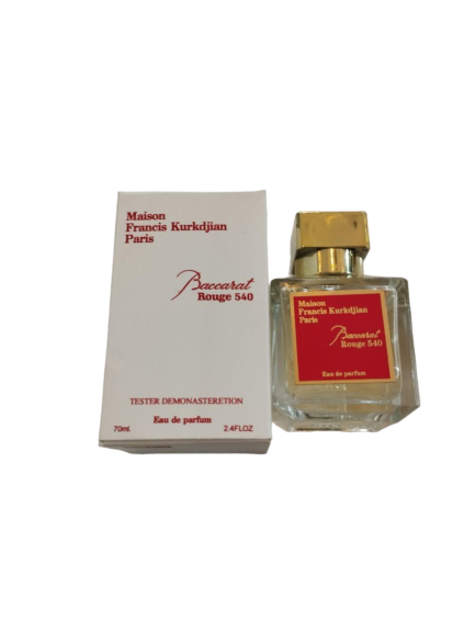 تستر اماراتی جعبه سفید میسون فرانسیس کورکجان (کرکجان) باکارات رژ(سفید) 540 ادو پرفیوم 70 میلی لیتر