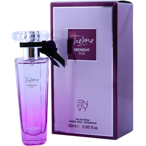 عطر جیبی زنانه ان وی مدل میدنایت رز حجم 25 میلی لیتر Midnight Rose