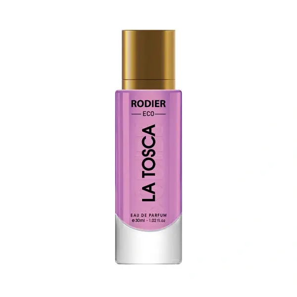 عطر جیبی زنانه رودیر اکو مدل لاتوسکا LA TOSCA حجم 30 میلی لیتر برگرفته از رایحه عطر کازاموراتی زرجف لا توسکا