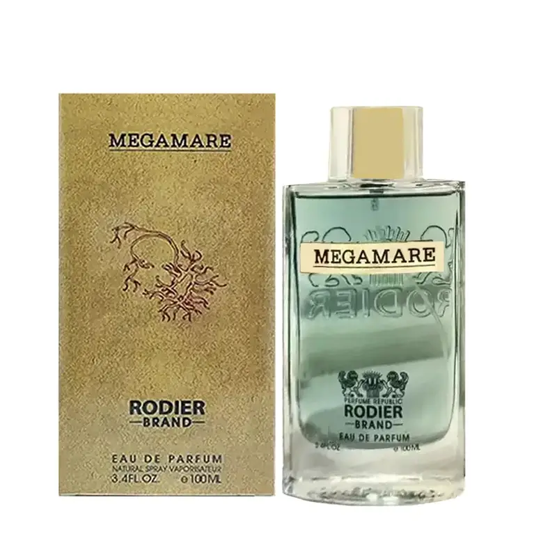 ادوپرفیوم زنانه و مردانه رودیر مدل مگاماره Megamare با رایحه خنک حجم 100 میلی‌لیتر