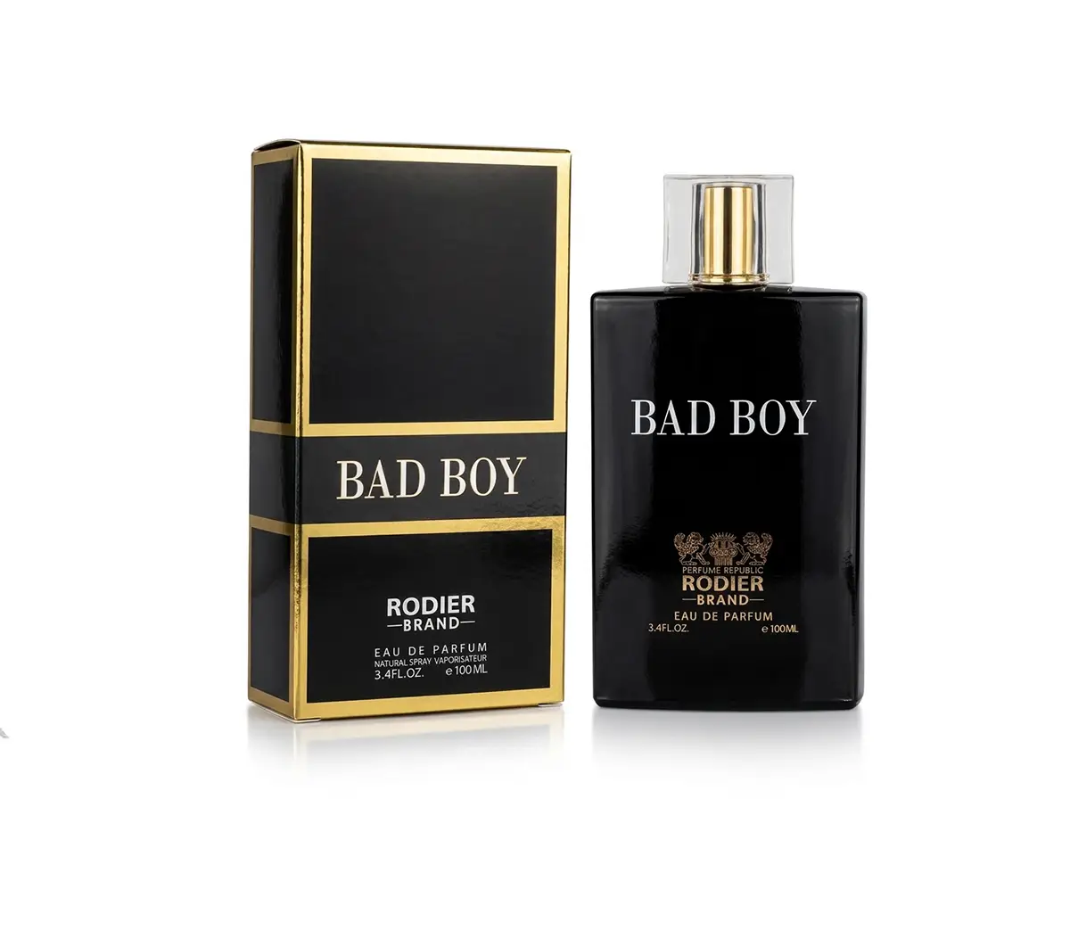 ادوپرفیوم مردانه رودیر مدل بدبوی BAD BOY حجم 100 میلی لیتر